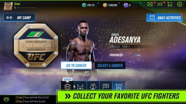 EA sports UFC Mobile2 beta