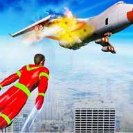 飞行超人城市英雄