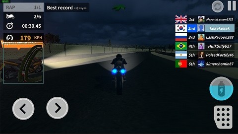 摩托车速度竞赛