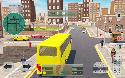 城市公交车司机模拟器3d