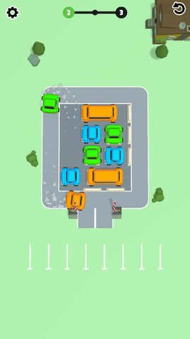 交通混乱停车